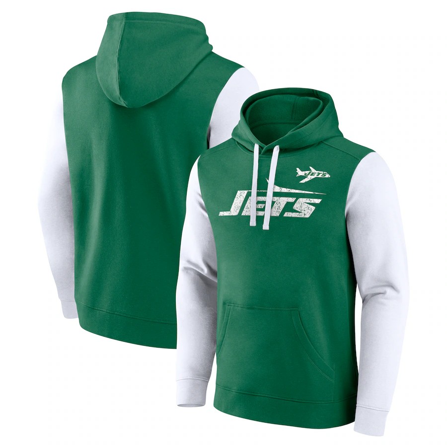 Men New York Jets green style 33 NFL 2024 hoodie